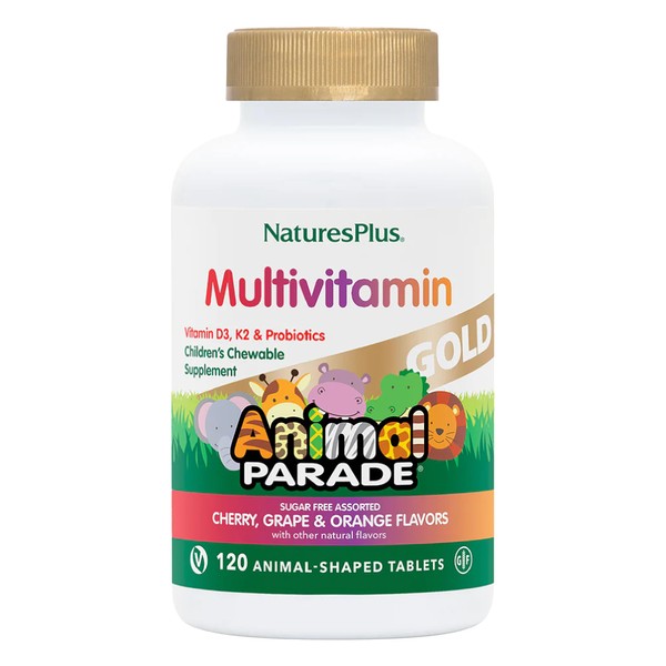 Natures Plus Natures Plus Animal Parade Gold Children's Multivitamin -