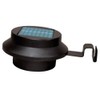 Solarize (TM) Set of 4 Solar Gutter Fence Lights (Black)