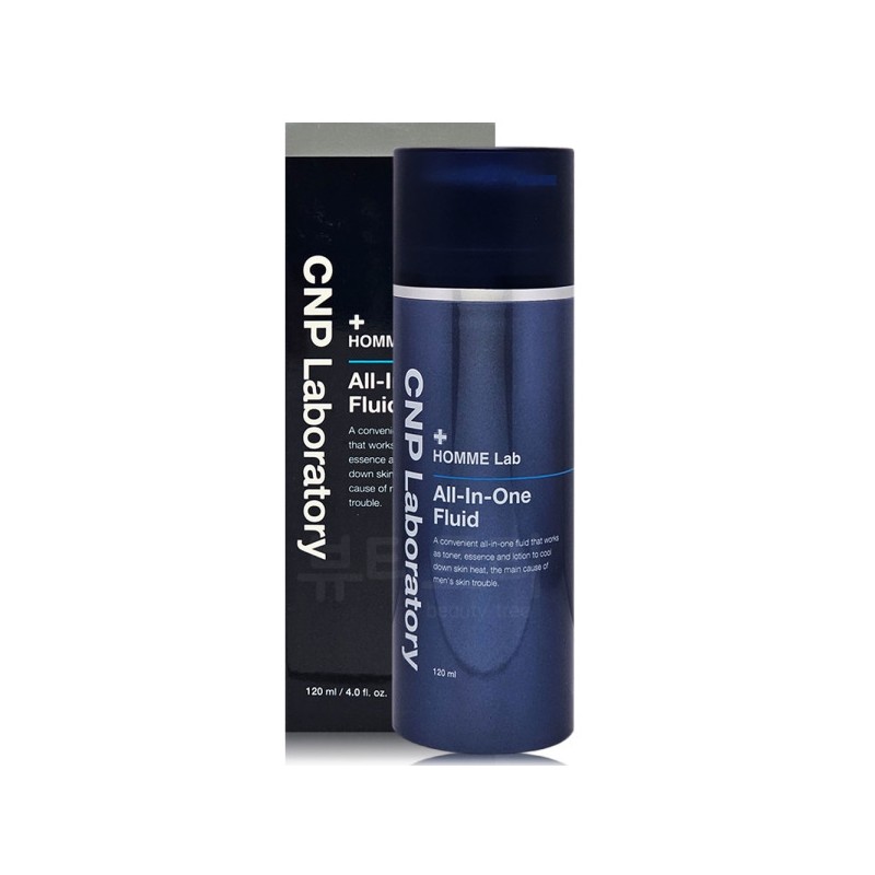 CNP Homme Lab All-in-One Fluid 120ml / 씨앤피 옴므랩 올인원