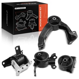 A-Premium 4PCS Engine Motor and Transmission Mount Set Compatible with Jeep Compass Patriot 2007-2017 & Dodge Caliber 2007-2011, 1.8L 2.0L 2.4L, CVT or Manual or Automatic Trans, Replace# 5105493AB