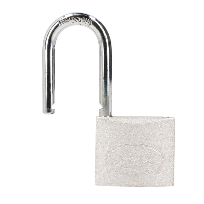 Lock L22L50A Candado de acero largo 50 mm, llave estándar,