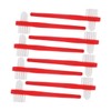 VICASKY 8pcs Dual Head Denture Cleaning Brush Soft Bristles for