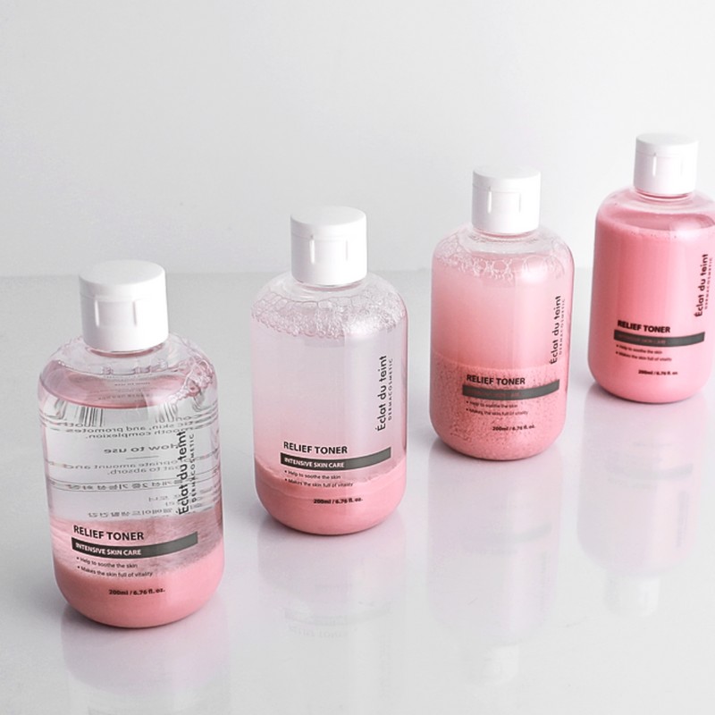 Eclat Dutin Relief Toner 200ml Calamine Pink Skin Toner for