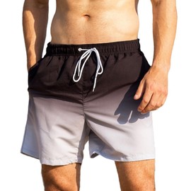 ZXTGBQ Men's Swimming Trunks, Quick-Drying Swimming Shorts, Swimming Trunks for Men, Perfect for Pool, Sea, Beach Holidays and Leisure, L