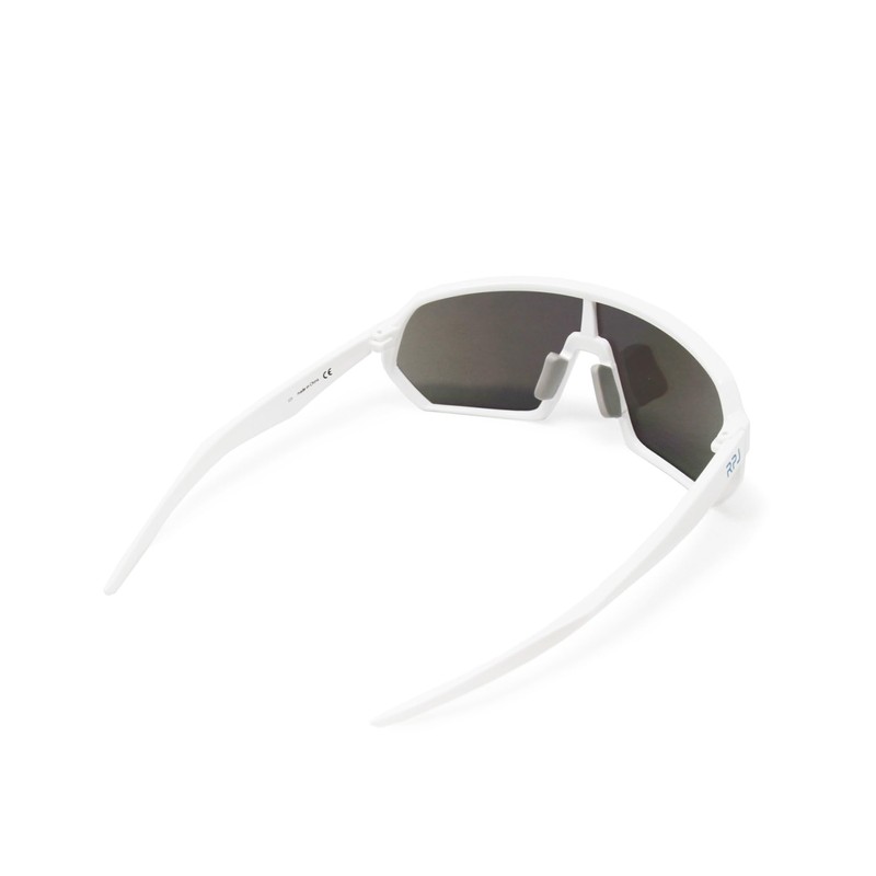 RUDYPROJECT MABEL Sunglasses, White Shiny Frame/Multi Laser Ice Lenses, Freesize