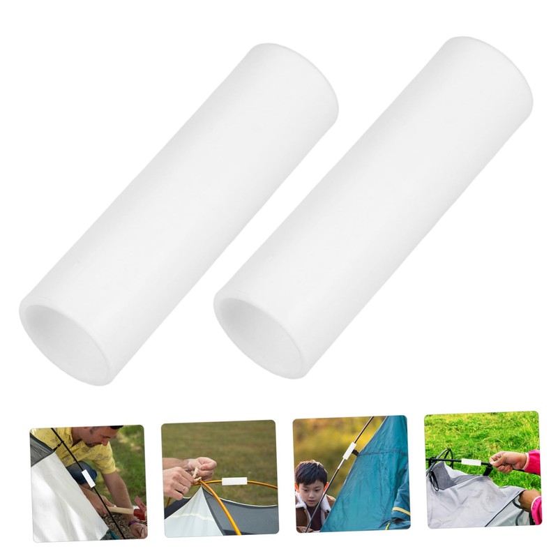 FUNOMOCYA 2Pcs Sturdy Plastic Tent Pole Connectors Tent Joints for
