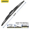JINGOU 20''+20'' Wiper Blades, Compatible with 2005-2010 Ford Explorer Premium