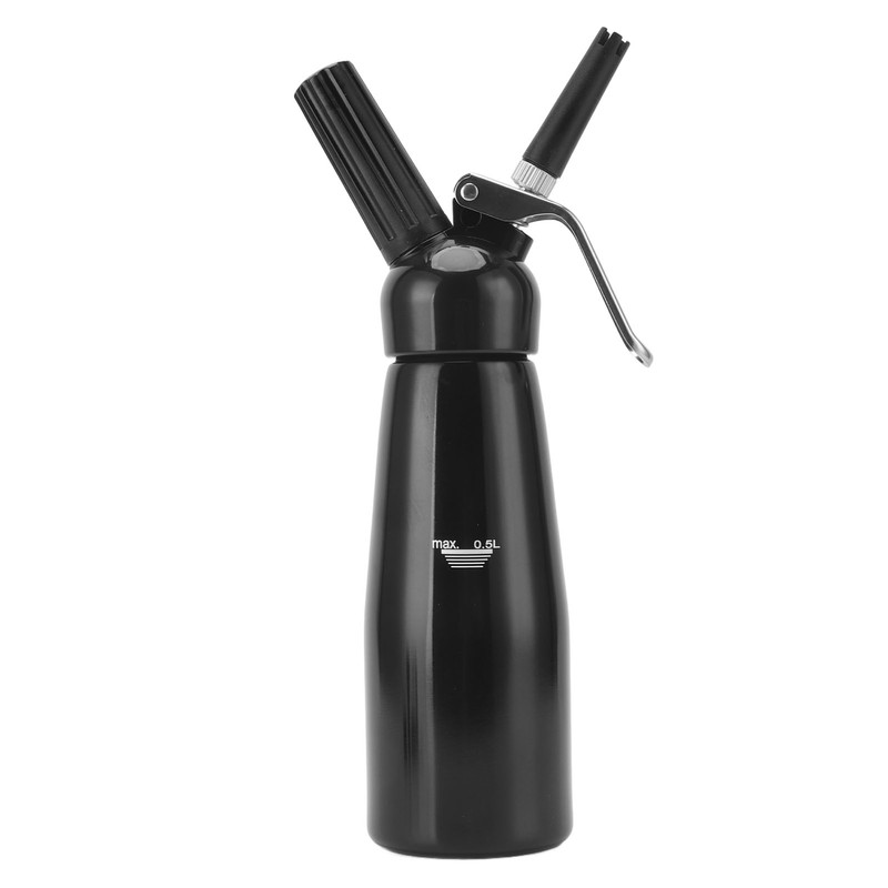 Whipped Cream Dispenser Aluminum Stainless Steel Plastic 500ml Cream Whipper