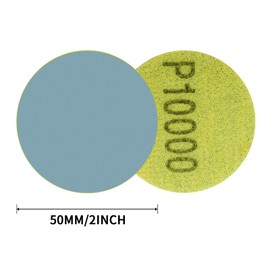 Senmai Tools Pack of 120 Sandpaper 50 mm Sanding Discs Round Grit 10000 Sandpaper Velcro 2 Inch Sanding Pads Suitable for Power Tools Wood Furniture Painting Automotive