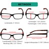 Eyekepper 5 Pack Reading Glasses for Men Spring Hinges Classic