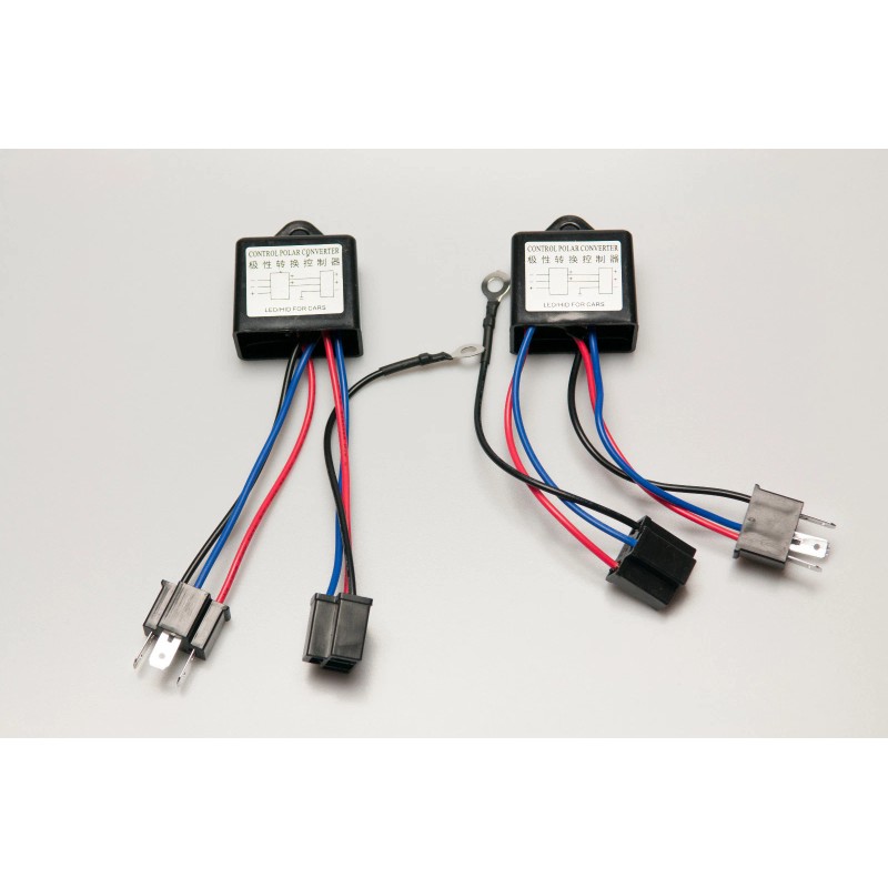 SparkHID 2X H4 HB2 9003 reversed polarity polar Negative switch