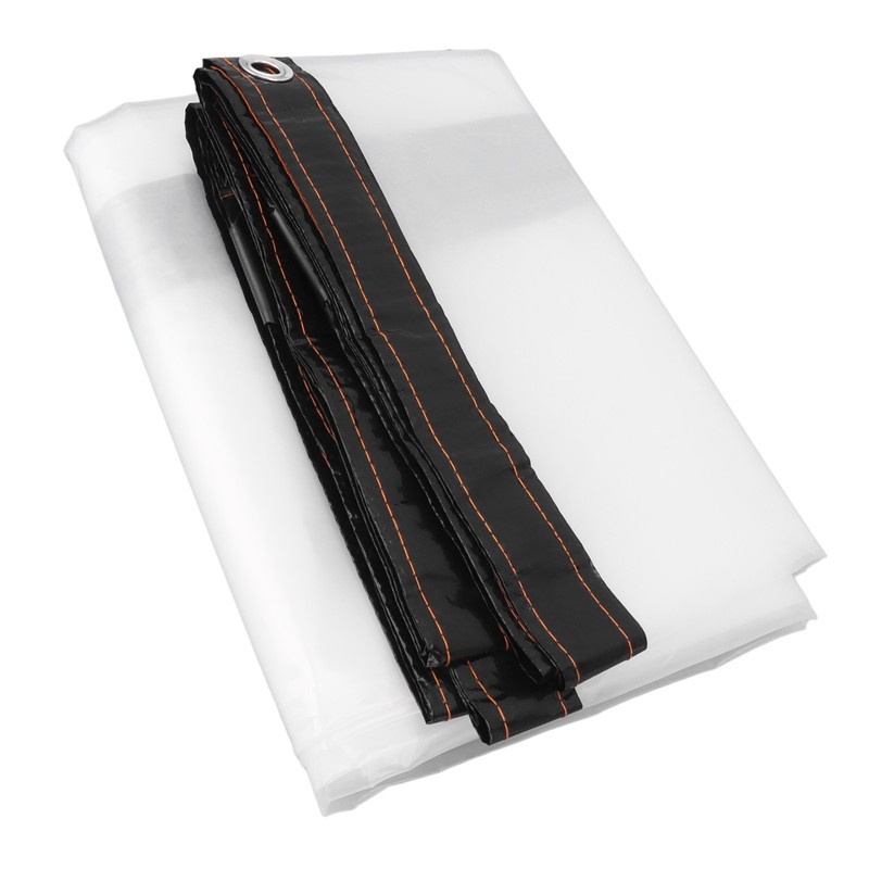 Transparent Tarp Cold Insulation Garden Rainproof Clear Poly Tarp Plant