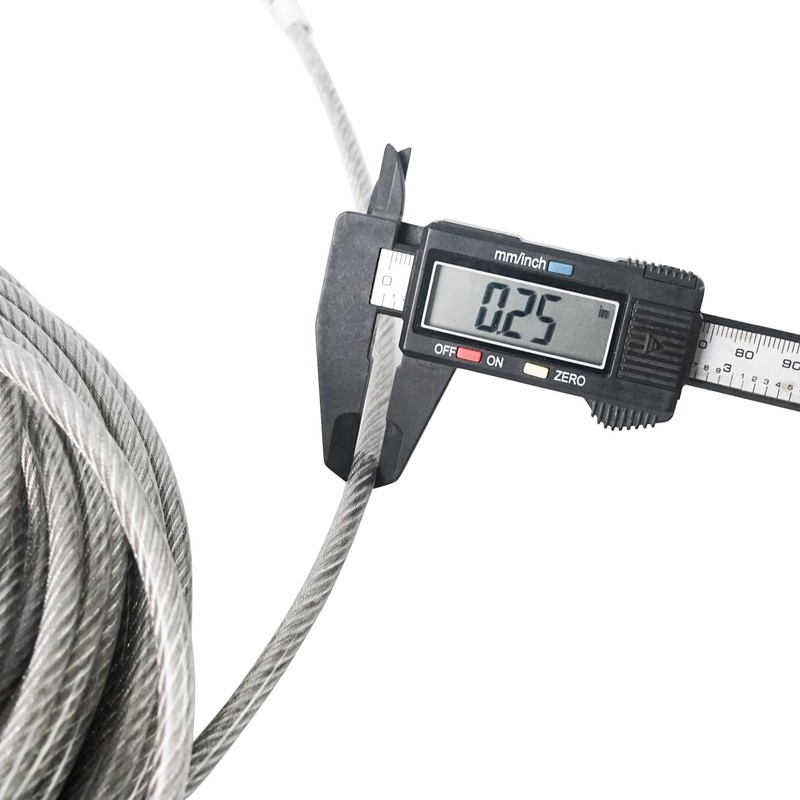 Aoneky 26ft 1/4'' Double Loop Stainless Steel Pickleball Net Professional