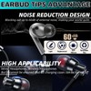 Memory Foam Earbud Tips，Replacement Earbud Tips Ear Bud Replacement Tip