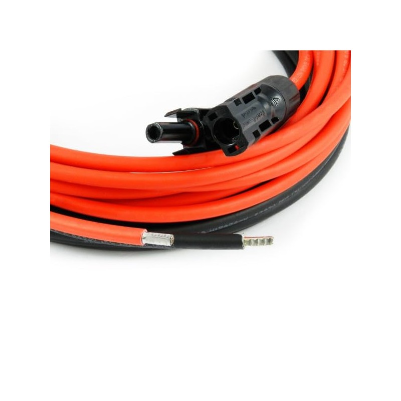 SOLARTRONICS Connection Cable for Charge Controller 6 mm² 1 m