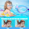 truee Swimming Goggles for Children, Cute Mermaid Swimming Goggles, Children's
