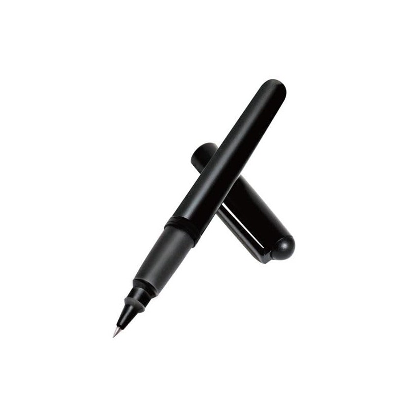 OHTO CR01 Ceramic Roller Pen, Matte Black, Black Ink