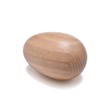 6 PCS Wood Egg Shakers Set, Musical Percussion Instruments, Natural