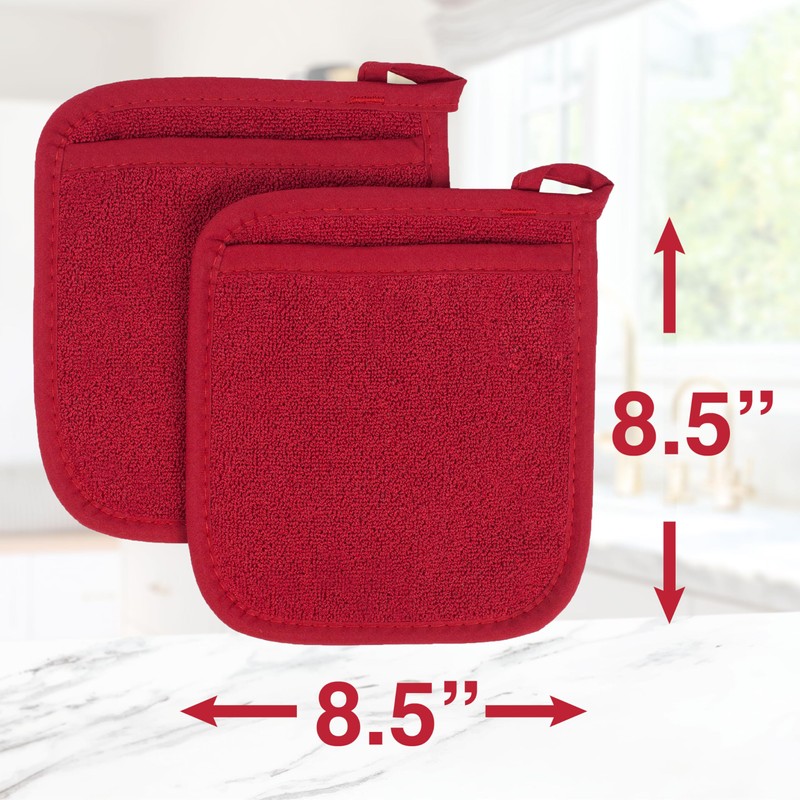 RITZ Terry Pocket Mitt & Hot Pad: Unparalleled Heat Resistant,