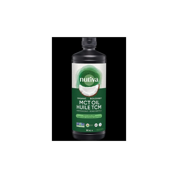 Nutiva Organic MCT Oil From Coconut (Unflavoured) - 946ml