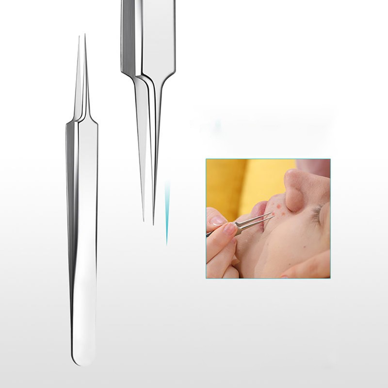 Sae Ro Acne Pimple Remover Extractor Tweezer Set