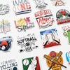 Baseball Decals Funny Softball Stickers (Baseball - A)
