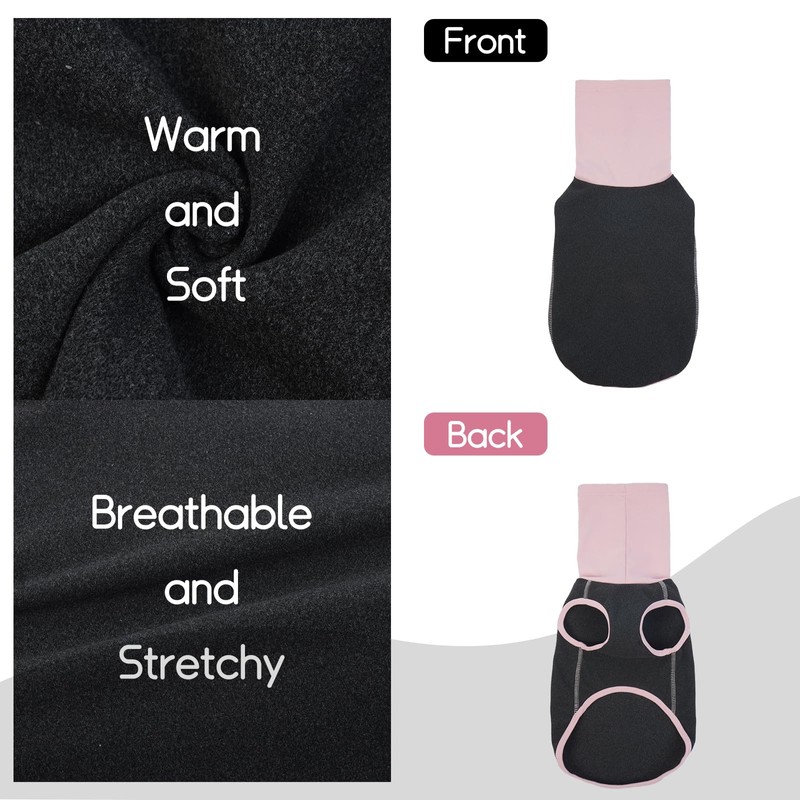 MHaustlie Dog Jumper, Dog Coat, Fleece for Medium Dog, Jumper,