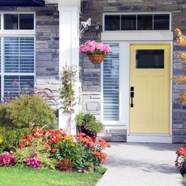 Relaxdays Hanging Basket Bracket, Butterfly, Wall Mounted, H x D: 30 x 30 x 2 cm, Flower Hooks Outside & Inside, Iron, White