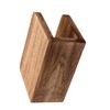 ARN CRAFT Acacia Wood Napkin Holder for Table, Wooden Napkin