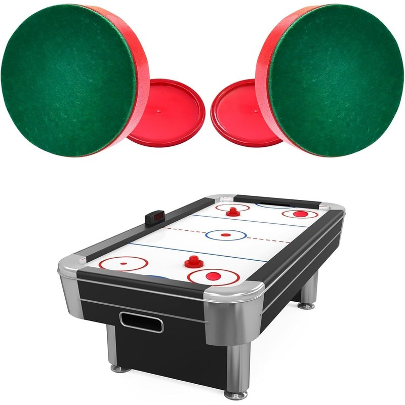 EVERMARKET 1 Set Mini Air Hockey Pushers & Pucks -