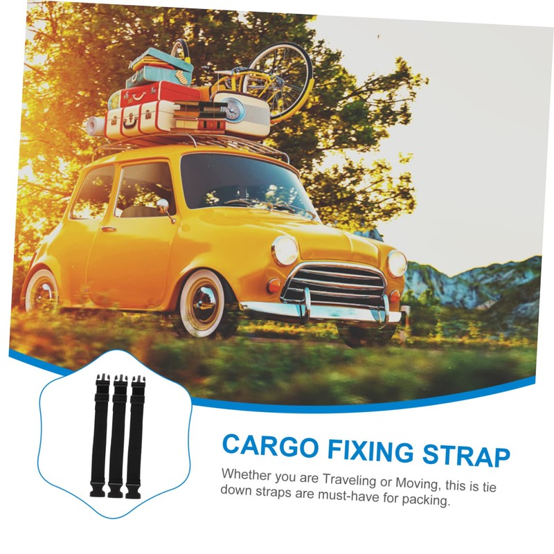 Gadpiparty 3Pcs Tie Down Straps with Quick Release Buckle Heavy