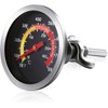 2 pcs BBQ Grill Temperature Gauge, Charcoal Pit Grill Smoker