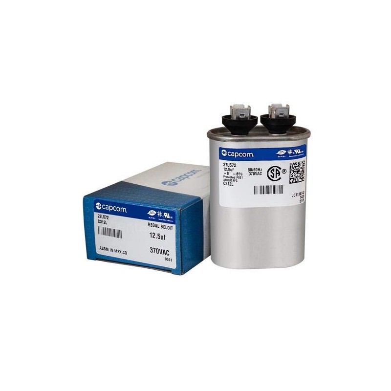 97F9003 - 12.5 uf MFD 370 Volt VAC - GE