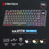 Fantech MAXFIT81 Wireless Mechanical Keyboard PBT Keycaps RGB 75% Gaming