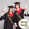 2P Graduation Prom King and Prom Queen Satin Sash for