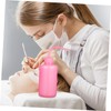 Healeved 2pcs Eyelash Cleaning Bottles Nozzle Portable Squeeze Water Bottles