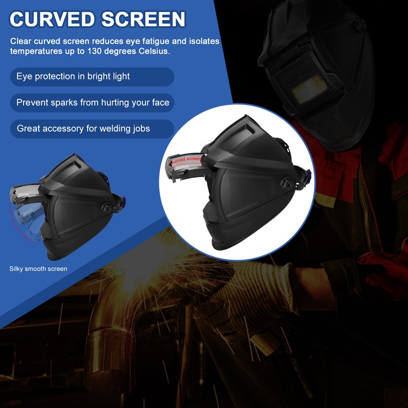 Automatic Dimming Welding Mask HeadMounted Welding Helmets Welding Argon Arc