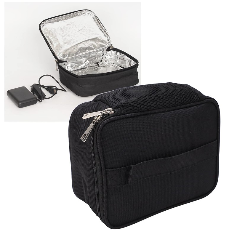 AYNEFY Heated Lunch Bag,Portable Microwave USB Charging Aluminum Film Liner