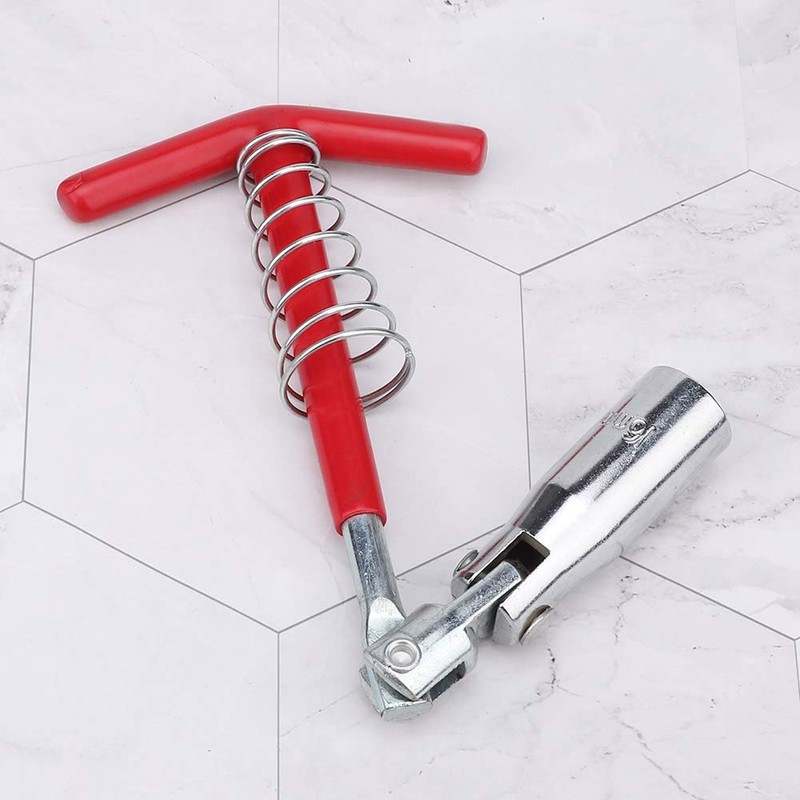 Aramox Spark Plug Socket,Universal T-handle Spark Plug Socket Remover Wrench
