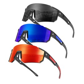 KALIYADI Toddler-Sunglasses Kids-Sunglasses Boys-Girls Youth Sport-Sun-Glasses: Baseball Running UV400 Protection Age 3-12