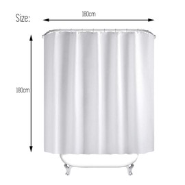 Imikoko Washable Cactus Decor Shower Curtain - Waterproof Shower Curtain with 12 Hooks - Polyester Shower Curtains for Bathroom Showers Stalls Bathtubs - Machine Washable - 72 x 72 Inches