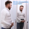Elastic Waist Extenders , Adjustable Waistband Expanders for Men and
