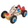 Eichhorn 100039016 Constructor Racing Car, 50 Pieces, Wooden Construction Set,