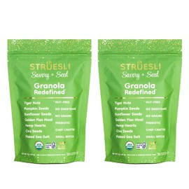 Struesli - Organic Savory + Seed Granola Redefined | No Added Sweeteners, No Grains | Keto & Paleo Friendly | Gluten-Free, Grain-Free, Sugar-Free | Healthy Adult Snack | High-Fiber, Nutrient-Rich, Satisfying Crunch