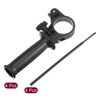 sourcing map Plastic Adjustable Side Front Auxiliary Hammer Handle for