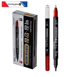 (Cellar-Aid) Double-sided 12-Pack Perfect Score Computer Sign Pens 1 Dozen / (셀러에이드)양면 12개입 컴퓨터용 백점만점 사인펜 1다스