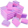 50 Pcs Sponge Nail Buffers,100/180 Grit Mini Nail Files,Mini Buffer
