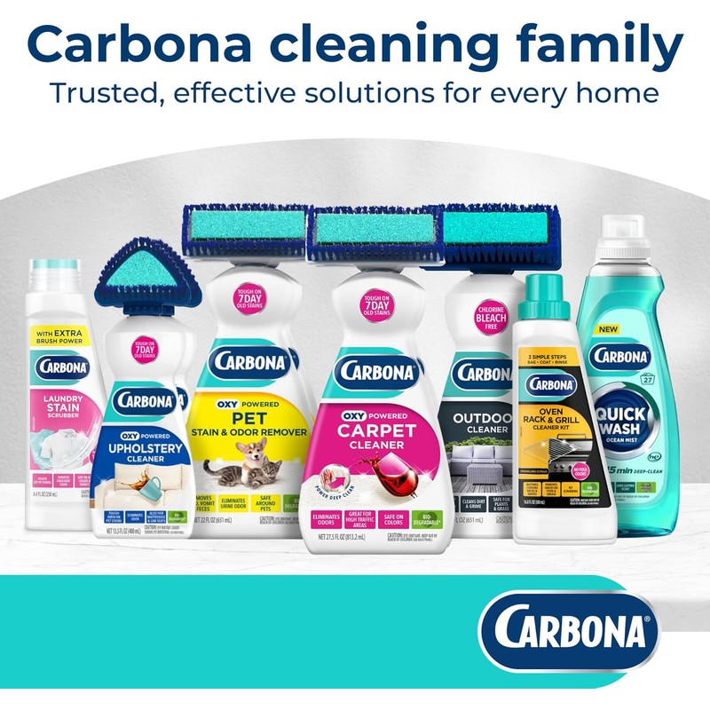 Carbona Laundry Stain Scrubber & Remover (8.4 Fl Oz), Extra-Strength