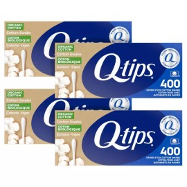 Q-Tip Q-팁 면봉 만든 궁극의 가정 및 미용 도구 400 카운트 4팩 총 1600개의 Q-Tip Cotton Swabs Ultimate Household and Beauty Tool 400 Count 4 Pack Total 1600 Pieces