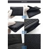 Xsimant Business Card Holder, 2nd Edition, Genuine Leather, Large Capacity,